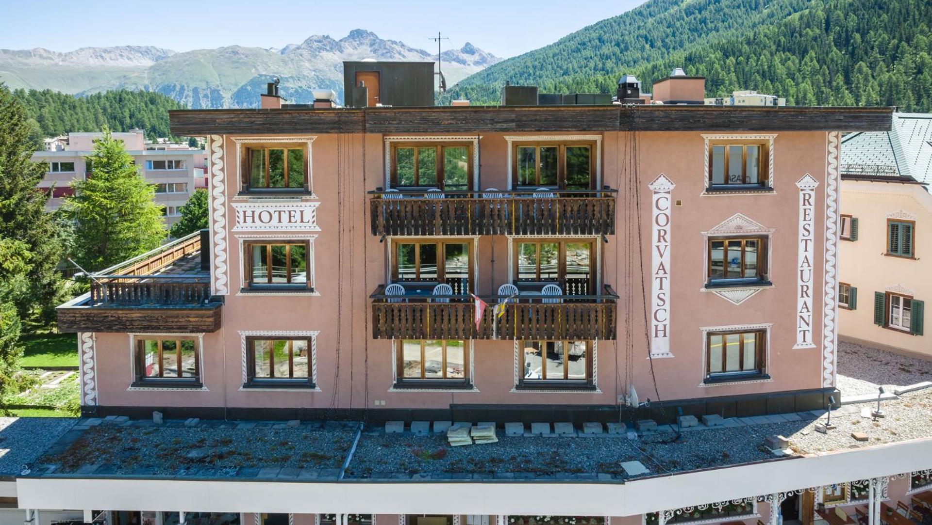 Hotel Corvatsch - Web Check-In เซนต์โมริตส์ ภายนอก รูปภาพ